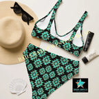 Baha Ranch Yeehaw Turquoise Aztec Bikini Baha Ranch Western Wear