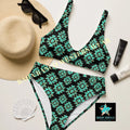 Baha Ranch Yeehaw Turquoise Aztec Bikini Baha Ranch Western Wear