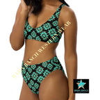Baha Ranch Yeehaw Turquoise Aztec Bikini Baha Ranch Western Wear