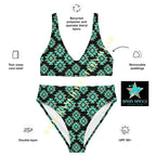 Baha Ranch Yeehaw Turquoise Aztec Bikini Baha Ranch Western Wear