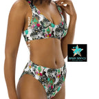 Baha Ranch Yeehaw Funky Cowgirl Collage Bikini Baha Ranch Western Wear