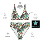 Baha Ranch Yeehaw Funky Cowgirl Collage Bikini Baha Ranch Western Wear