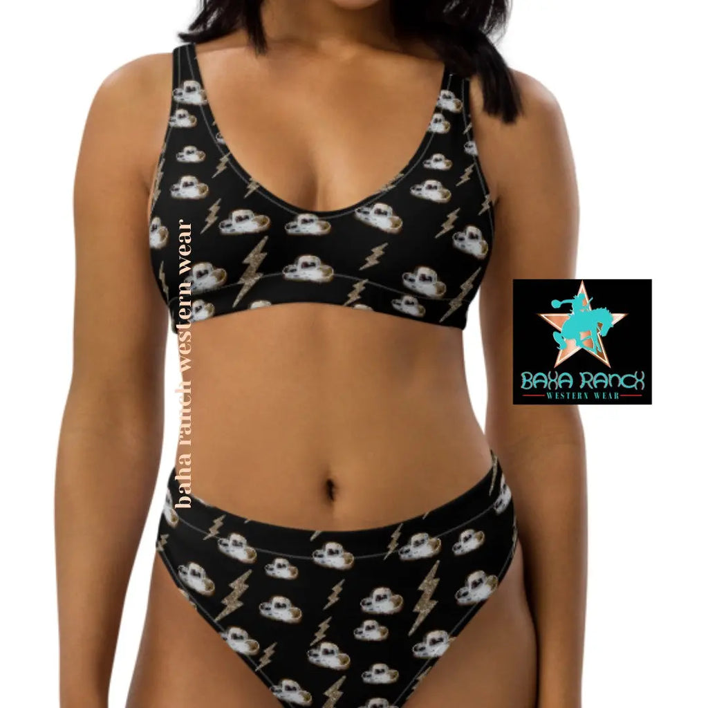 Baha Ranch Yeehaw Disco Cowgirl Bikini Baha Ranch Western Wear