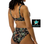 Baha Ranch Yeehaw Cowboy Collage Bikini Baha Ranch Western Wear