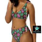 Baha Ranch Yeehaw Pink Turquoise Bikini Baha Ranch Western Wear