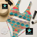 Yeehaw Sunset Aztec Bikini Small Baha Ranch Western Wear