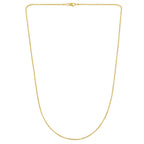 Popcorn Chain in 14k Yellow Gold (1.30 mm)