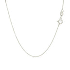14k White Gold Classic Box Chain (0.60 mm)