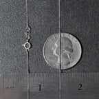 14k White Gold Classic Box Chain (0.60 mm)