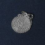 14k White Gold Oval Cable Link Chain (1.20 mm)