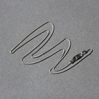 14k White Gold Round Wheat Chain (1.00 mm)