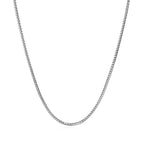 14k White Gold Franco Chain (1.20 mm)