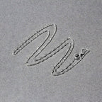 14k White Gold Singapore Chain (1.10 mm)