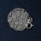 14k White Gold Singapore Chain (1.10 mm)
