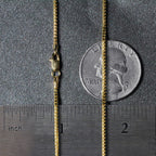 14k Yellow Gold Ice Chain (1.30 mm)