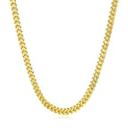 14K Yellow Gold Square Franco Chain (5.30 mm)