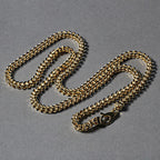 14K Yellow Gold Square Franco Chain (5.30 mm)