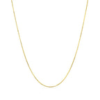 14k Yellow Gold Round Snake Chain (0.70 mm)