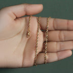 14k Yellow Gold Singapore Chain (2.10 mm)
