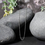 14k White Gold Diamond Cut Cable Link Chain (1.10 mm)