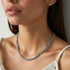 14k White Gold Round Box Chain (1.3 mm)