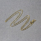 14k Yellow Gold Singapore Chain (1.10 mm)
