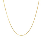10k Yellow Gold Cable Chain (1.10 mm)