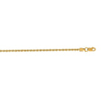 14k Yellow Gold Solid Rope Chain (1.80 mm)