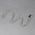 14k White Gold Oval Cable Link Chain (0.97 mm)