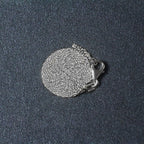 14k White Gold Oval Cable Link Chain (0.97 mm)