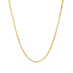 14k Yellow Gold Foxtail Chain (1.00 mm)