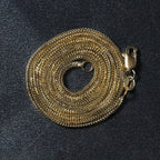 14k Yellow Gold Foxtail Chain (1.00 mm)