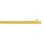 14k Yellow Gold Two Row Rope Bracelet  (3.90 mm)