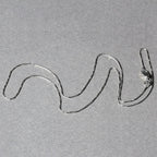 18k White Gold Box Chain 0.6mm (0.60 mm)