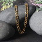 14k Yellow Gold Lite Figaro Chain (6.60 mm)
