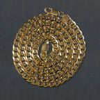 14k Yellow Gold Lite Figaro Chain (6.60 mm)