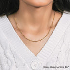 14k Yellow Gold Classic Box Chain (1.4 mm)