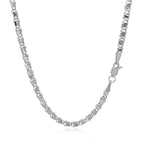 14k White Gold Heart Chain (3.00 mm)