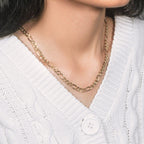 10k Yellow Gold Lite Figaro Chain (5.60 mm)