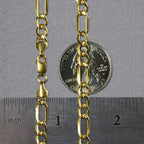 10k Yellow Gold Lite Figaro Chain (5.60 mm)