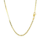 14k Yellow Gold Mariner Link Chain (1.70 mm)