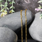 18K Yellow Gold Paperclip Chain (2.50 mm)