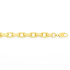 14k Yellow Gold French Cable Chain Bracelet  (2.50 mm)