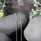14k White Gold Rolo Chain (1.90 mm)