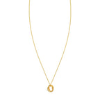 14K Tri Color Gold Trinity Chain Necklace