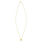 14K Tri Color Gold Trinity Chain Necklace