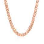 14k Rose Gold Classic Miami Cuban Solid Chain (6.10 mm)
