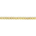 Diamond Cut Bead Bracelet in 14K Yellow Gold