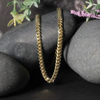 14k Yellow Gold Classic Miami Cuban Solid Chain (5.00 mm)
