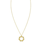 14K Yellow Gold Diamond Cut Cable Chain Necklace